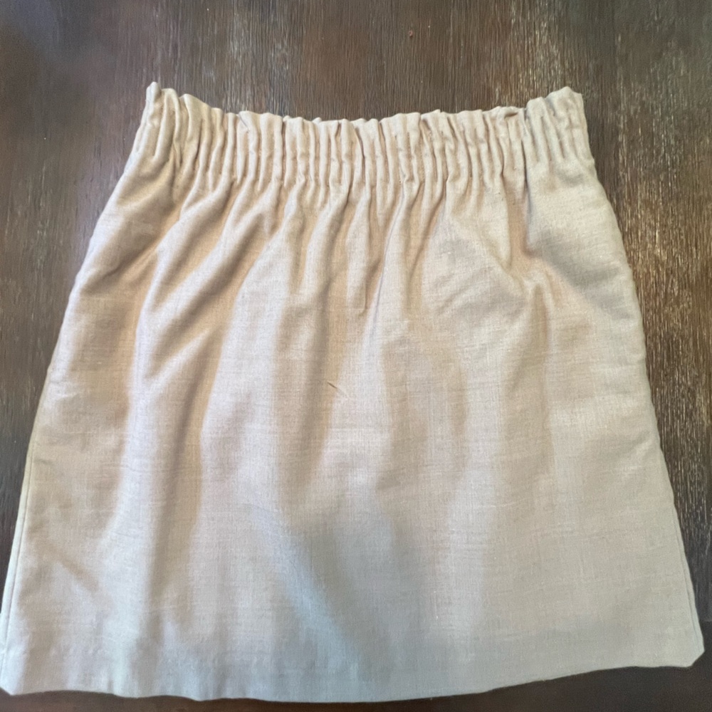 Like New! J.Crew camel wool skirt
